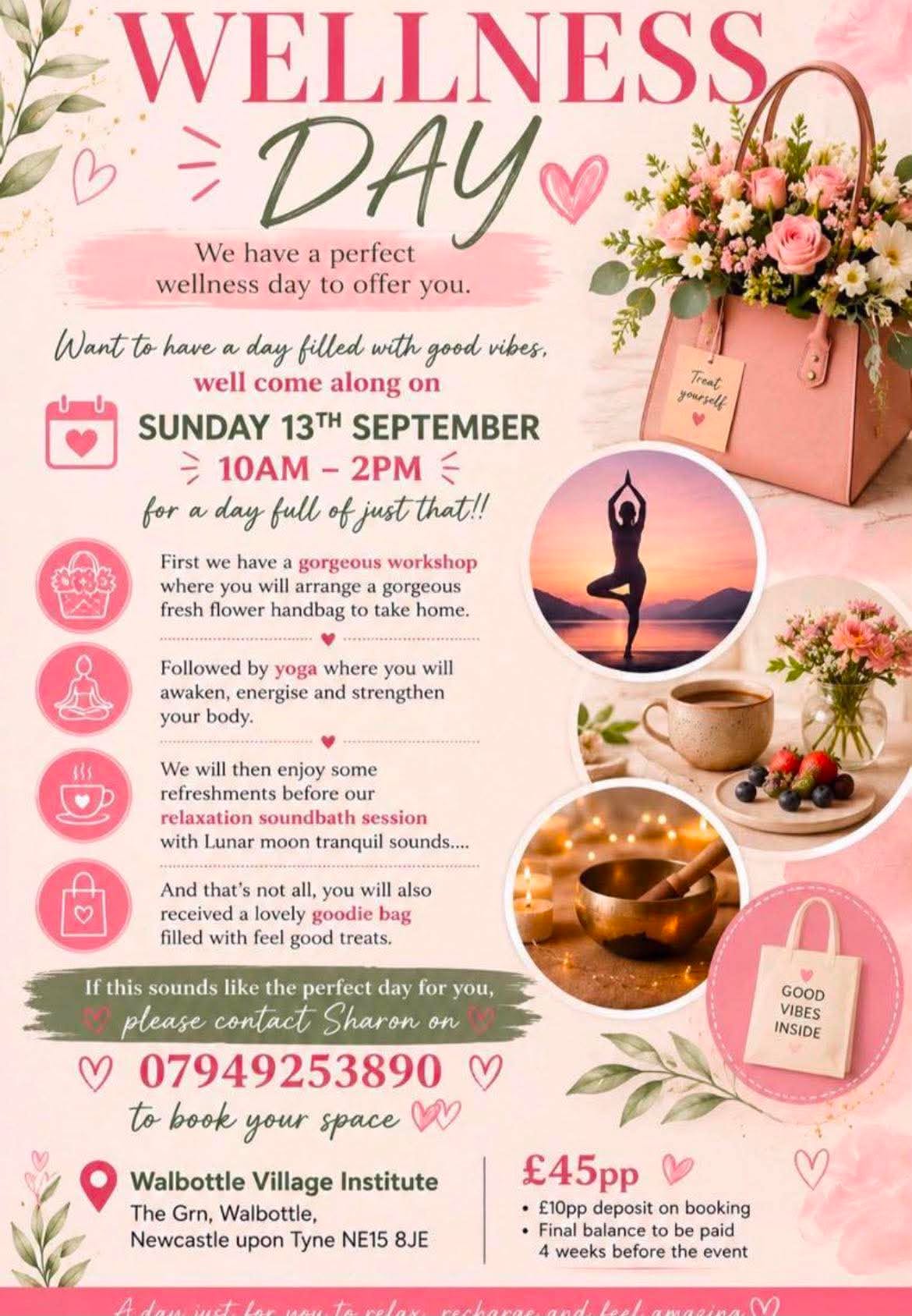 Workshops Walbottle Wellness